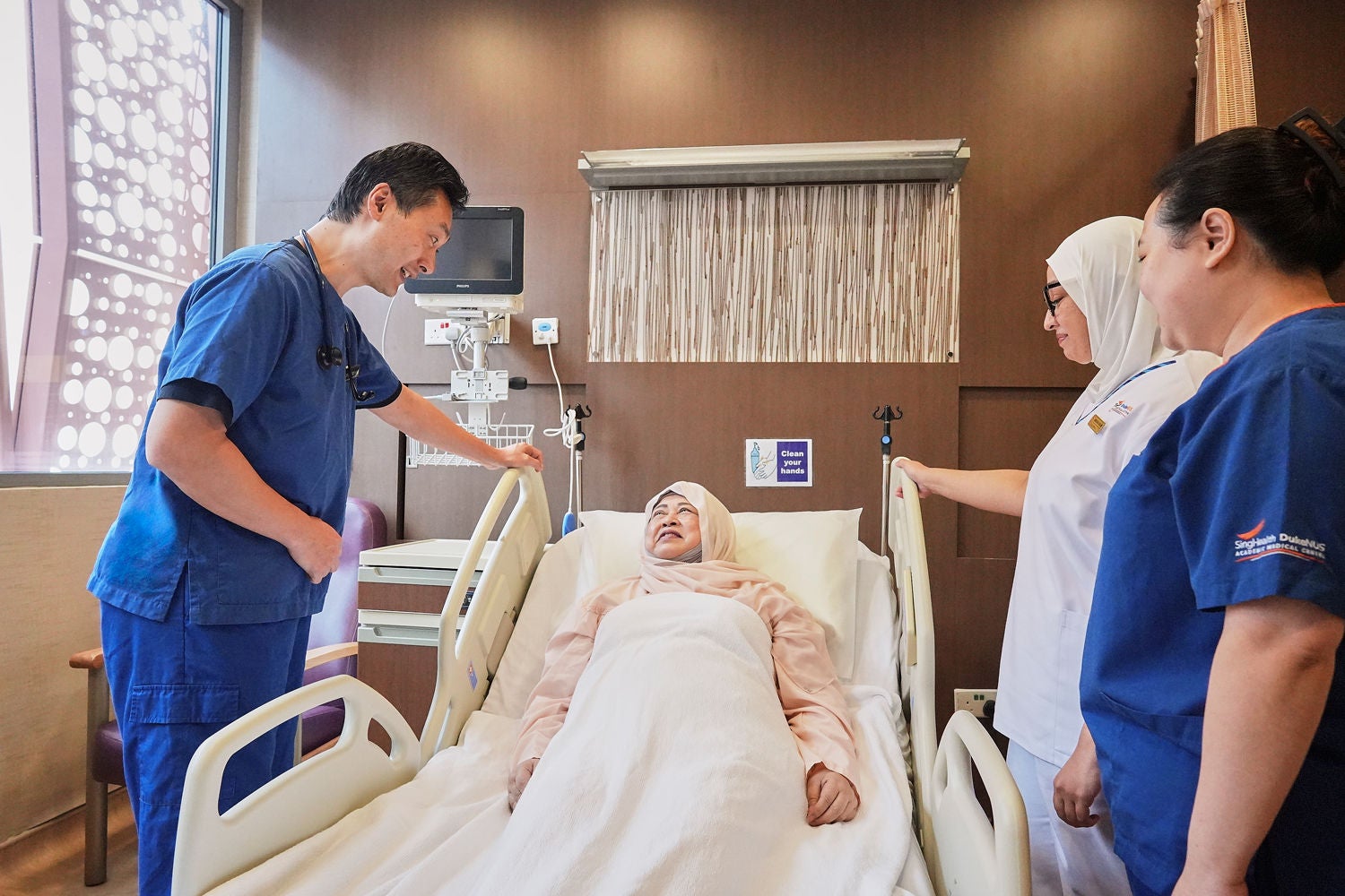 nhcs multidisciplinary team caring for patient