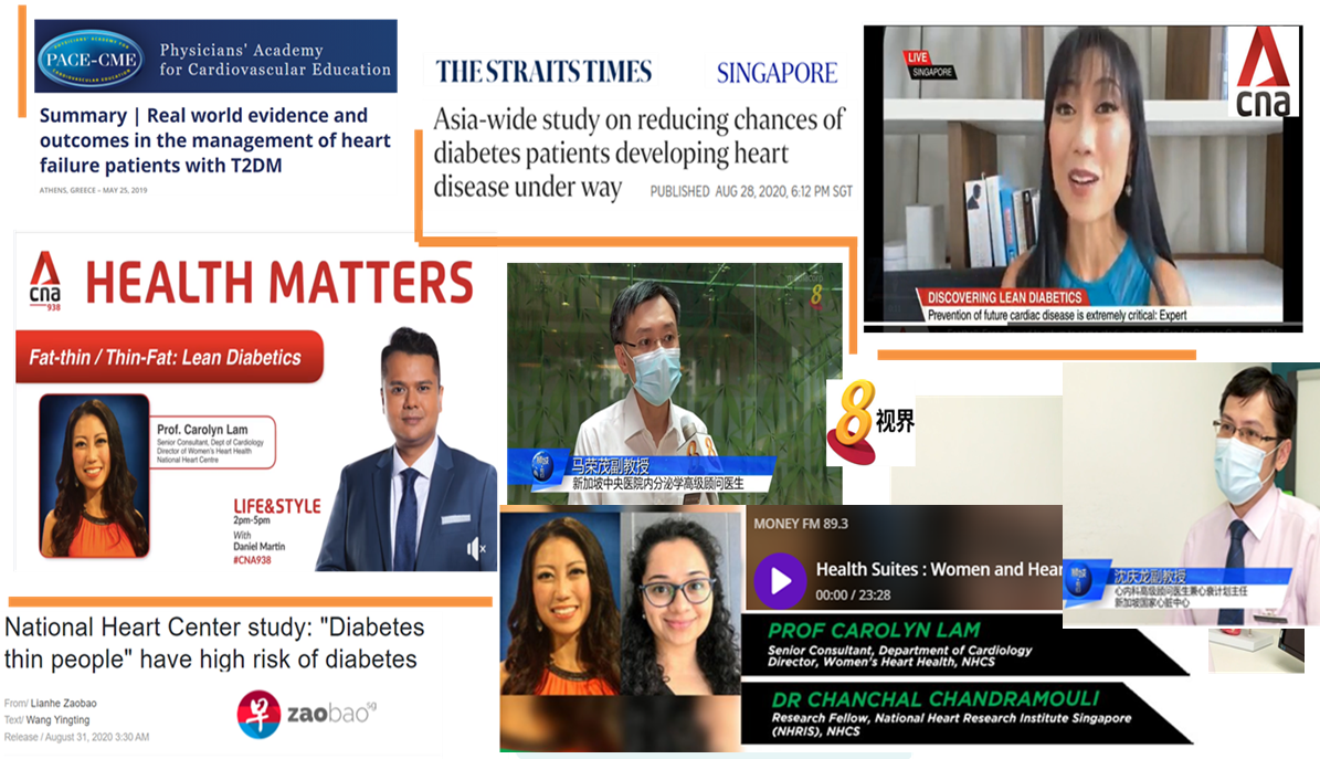 Press coverage of Diabetes and Heart Failure NHCS