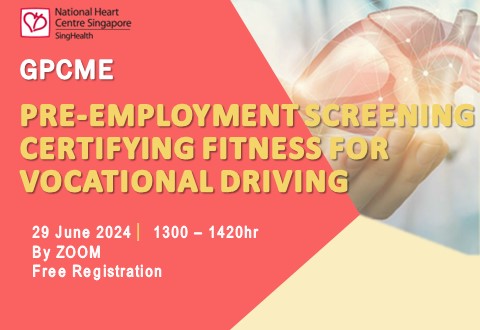 Pre-employment Screening and Certifying fitness for Vocational Driving